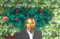 Barack Obama's Presidential Portrait: Serpent From The Garden